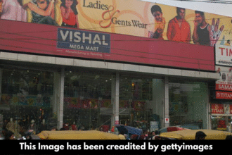 "Vishal Mega Mart stake sale: ₹10,500 crore; stock falls 8%."