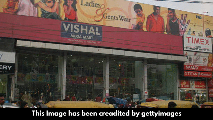 "Vishal Mega Mart stake sale: ₹10,500 crore; stock falls 8%."
