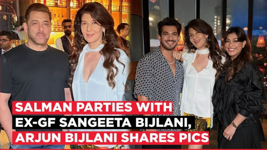 Arjun Bijlani Gives a Glimpse into Sangeeta Bijlani’s Lavish Birthday Bash; Salman Khan Makes an Appearance Amid Tight Security
